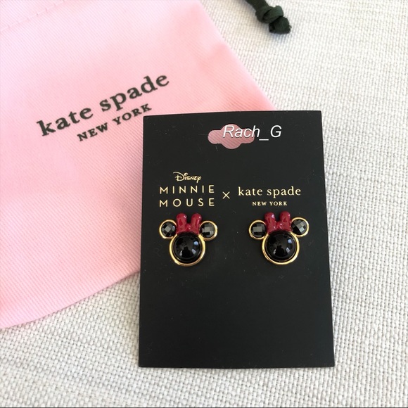 Disney x Kate Spade Minnie Mouse Studs - Picture 4 of 7